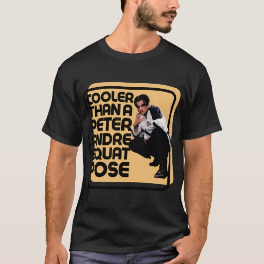 Koeler Dan een Peter Andre Squat – 90s Nostalgie T-shirt (Voorkant)