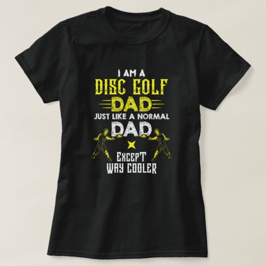 Koeler Disk Golf dad T-shirt (Design voorkant)