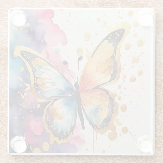 koeler glazen onderzetter (Achterkant)