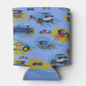 Koeler, Koelbox met antiek auto's Ontwerp Blikjeskoeler (Achterkant)