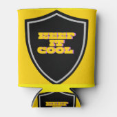Koeler, koelbox Met houd het koel Logo Design Blikjeskoeler (Voorkant)