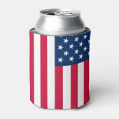 Koeler met Amerikaanse vlag (Blikje Voorkant)