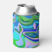 Koeler met psychedelisch ontwerp (Blikje Voorkant)