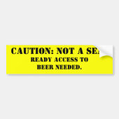 koeler-ticker bumpersticker (Voorkant)