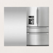 koeler voedingsstof gevouwen visitekaartje (Buitenkant ongevouwen)