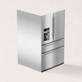 koeler voedingsstof gevouwen visitekaartje