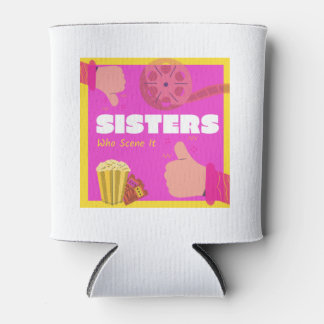 koeler-zussen die het podcast scène blikjeskoeler