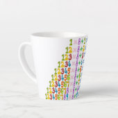 Koelere grappige Wiskunden Latte Mok (Linkerhoek)