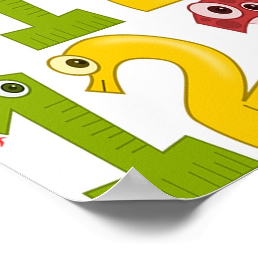 Koelere grappige Wiskunden Poster (Hoek)