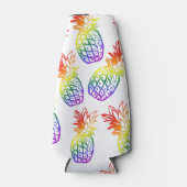 Koelere regenboogananas flesjeskoeler (Voorkant)