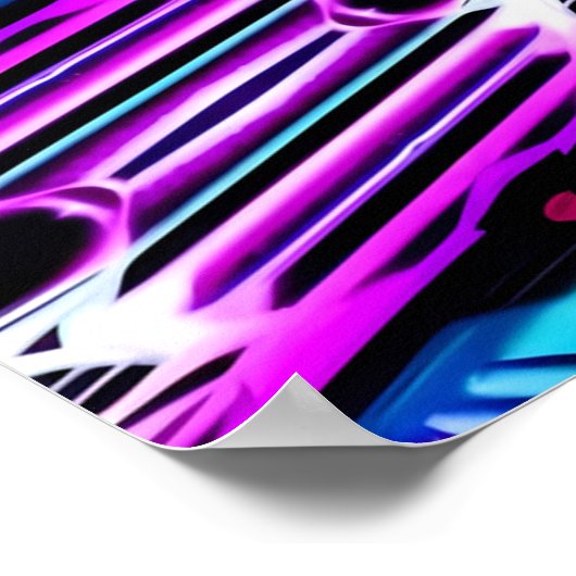 Koelfactor - Ken Gage Abstract Poster (Hoek)