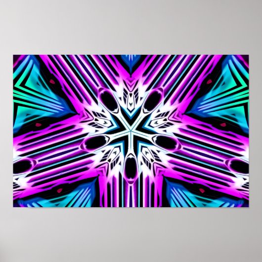 Koelfactor - Ken Gage Abstract Poster (Voorkant)