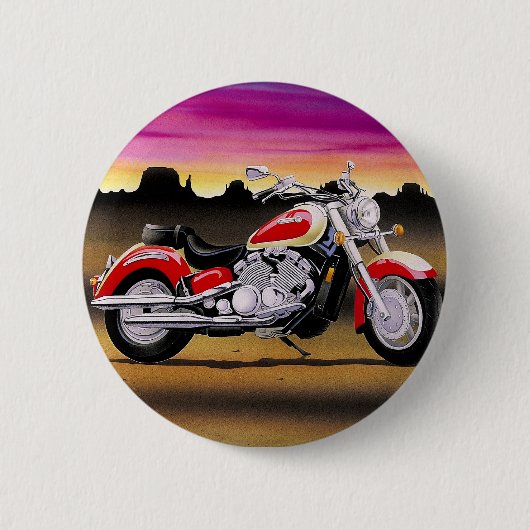 Koelfiets Ronde Button 5,7 Cm (Voorkant)
