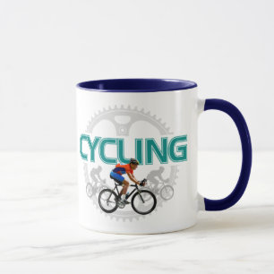 Koelfietsontwerp op gember Mok