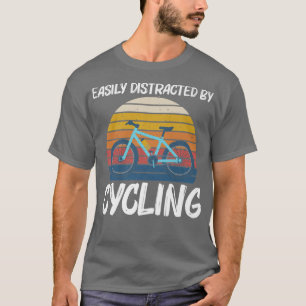 Koelfietsontwerp voor vrouwen die fietsen C T-shirt