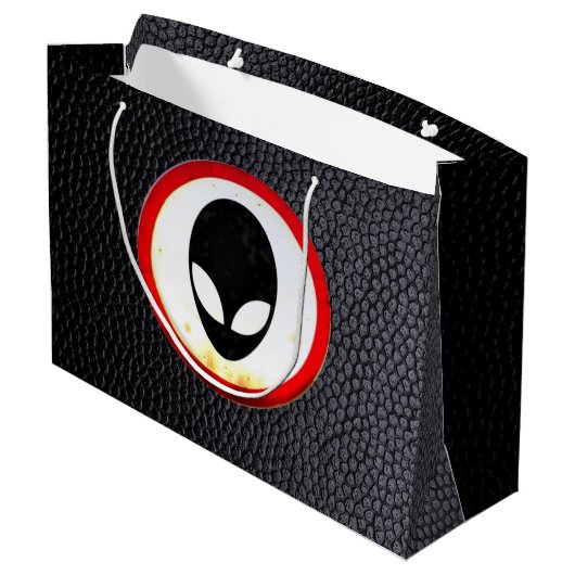 Koelgebied 51 Alien Road Sign uit Nevada Groot Cadeauzakje (Achterkant Gekanteld)