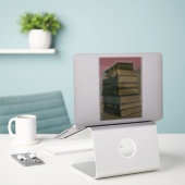 Koelgeschenken voor lezers 2022 sticker (Laptop op bureau)
