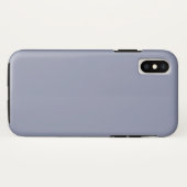 Koelgrijze stevige iPhone XS-hoes Case-Mate iPhone Case (Achterkant (horizontaal))