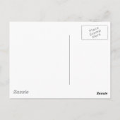 Koelgroen en witte andelion met waterdruppels briefkaart (Achterkant)