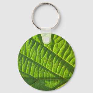 Koelgroene afdruk sleutelhanger