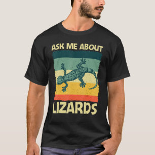 Koelhagedis voor mannen Reptiel Animal Lizard T-shirt