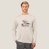Koelheid, koffie en nieuwe kansen Tri-Blend shirt (Voorkant)