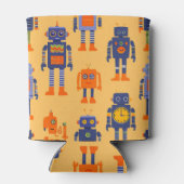 Koelheid met unieke robots blikjeskoeler (Achterkant)