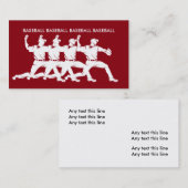 KoelhonkbalVisitekaartjes Visitekaartje (Voorkant / Achterkant)