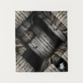 Koelhouten constructie Tapestry Wandkleed (Voorkant)