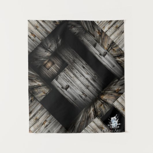 Koelhouten constructie Tapestry Wandkleed (Voorkant)