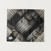 Koelhouten constructie Tapestry Wandkleed (Voorkant (horizontaal))