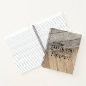 Koelhoutextuur Notitieboek (Binnen)