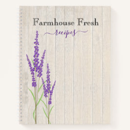 Koelhuis, vers | Rustic Lavender Recipe Notitieboek