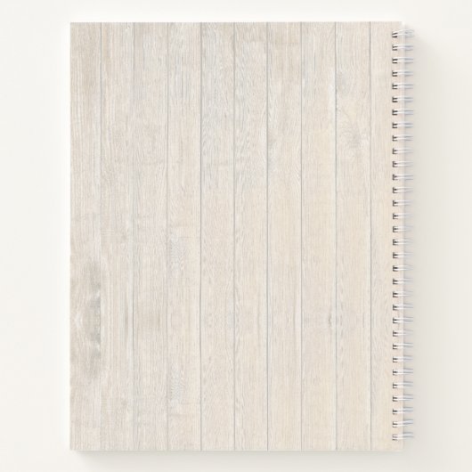 Koelhuis, vers | Rustic Lavender Recipe Notitieboek (Achterkant)