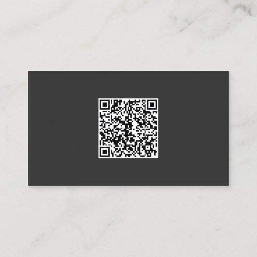 Koeling Aangepaste QR Visitekaartje (Achterkant)
