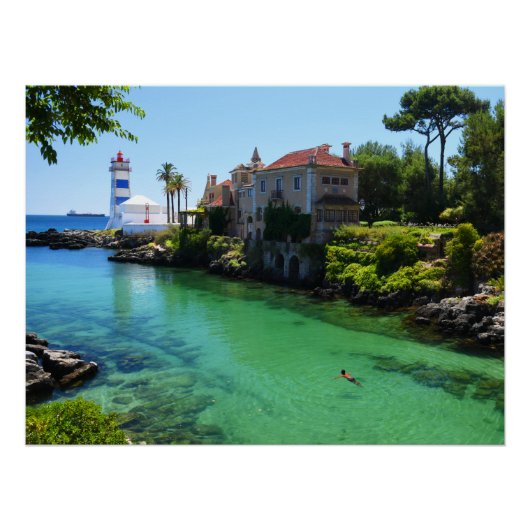 Koeling uit cascais Portugal Perfect Poster (Voorkant)