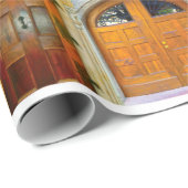 Koeling van middeleeuwse voordeuren in Praag, Tsje Cadeaupapier (Rol Hoek)