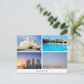 Koeling van vier landschappen in het briefkaart Qa (Staand voorkant)