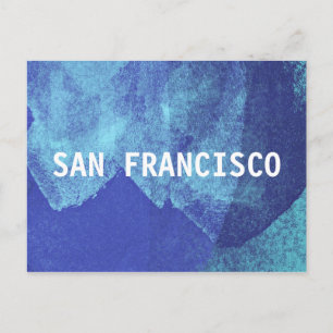 Koelinspiratie van San Francisco Modern Design Briefkaart