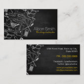 Koelinstructies / Chef Visitekaartje (Voorkant / Achterkant)