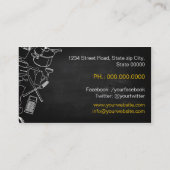 Koelinstructies / Chef Visitekaartje (Achterkant)