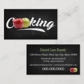 Koelinstructies / Chef Visitekaartje (Voorkant / Achterkant)