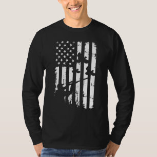 Koeljagers VS-vlag Vliegtuig Hunt T-shirt