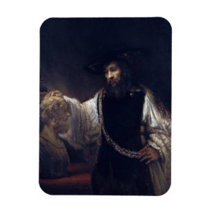 Koelkast Aristoteles met een Bust Homer Rembrandt Magneet