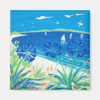Koelkast Art: Een duik nemen, Pentle Bay Magneet