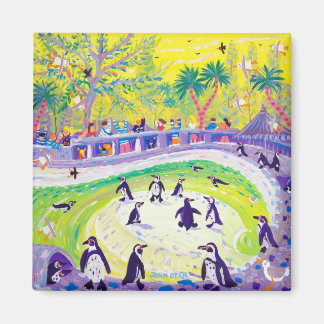 Koelkast Art: Peckish Pinguins Magneet