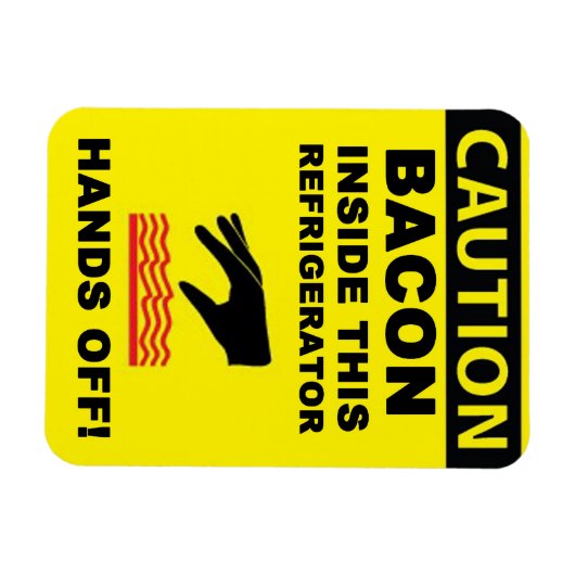 Koelkast Bacon Beveiliging Magneet (Horizontaal)