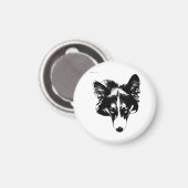 koelkast horloge corgi magneet (Voorkant / Achterkant)