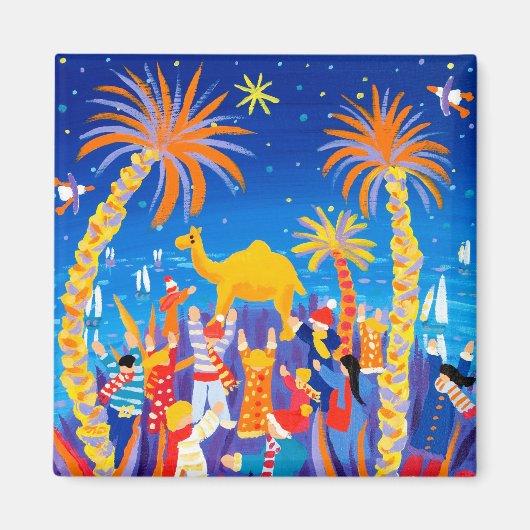 Koelkast Kunst: Camel Trophy Magneet (Voorkant)