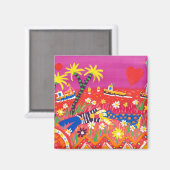 Koelkast Kunst: Cornish Sweethearts Magneet (Voorkant / Achterkant)